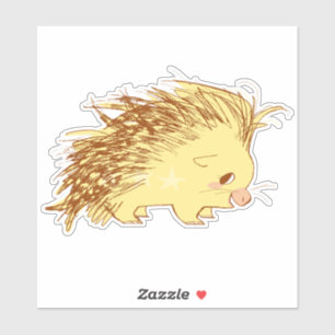 Miss Pricklepuff (Libertarian Porcupine) Aufkleber