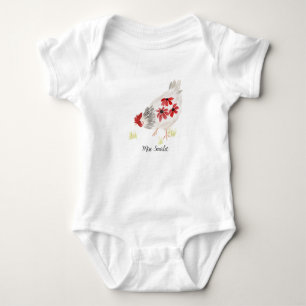 Miss Scarlet Niedlich Chicken Baby Strampler