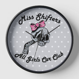Miss Shifters Clock Uhr