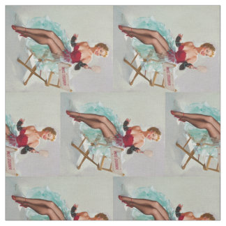 Miss Sylvania Button-Up Girl Stoff