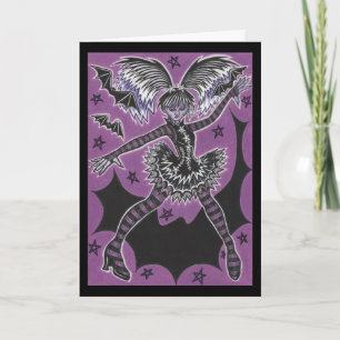 Miss Teen Halloween 'Happy Birthday' Karte