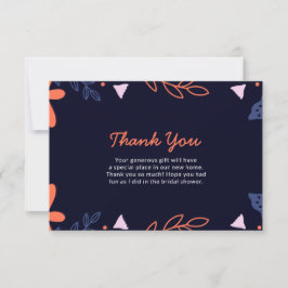 Miss To Mrs. Brautparty Dankeskarte