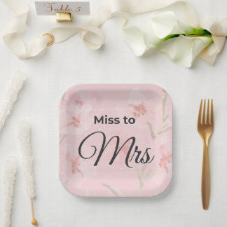 Miss to Mrs. Ppperplatte Pappteller