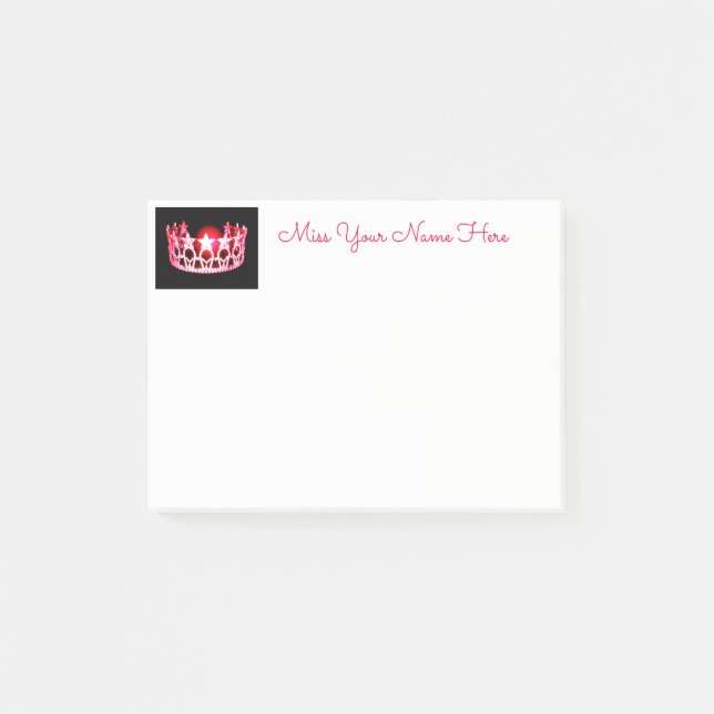Miss USA Cherry Crown Post-it-Notes Post-it Klebezettel (Vorderseite)