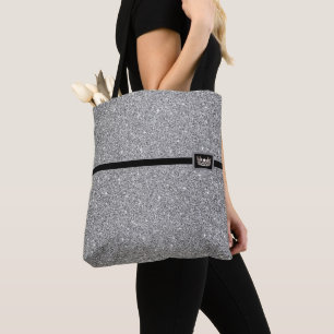 Miss USA Crown Pageant Imitate Glitzer Tote Tasche