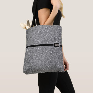Miss USA Crown Pageant Imitate Glitzer Tote Tasche