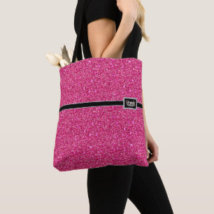Miss USA Crown Pageant Imitate Glitzer Tote Tasche