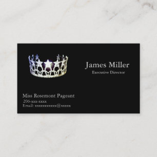 Miss USA Personalisiert Pageant Business Card Visitenkarte
