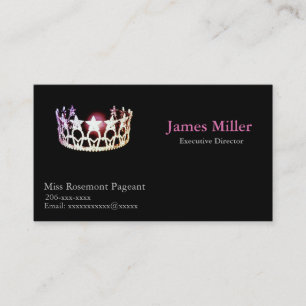 Miss USA Personalisiert Pageant Business Card Visitenkarte