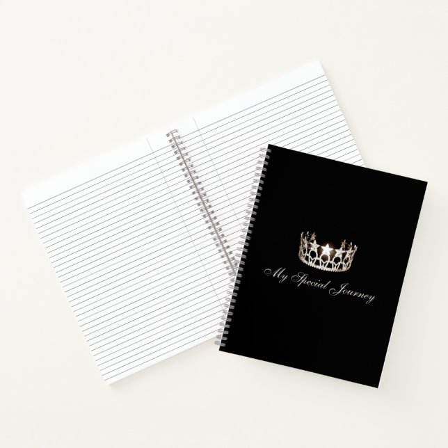 Miss USA Silver Crown Custom Journal Notebook Notizbuch (Innenseite)