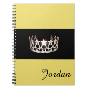 Miss USA Silver Crown Notebook Individuelle Name Notizblock