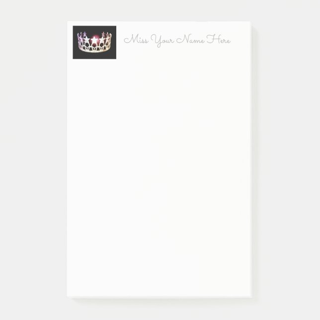 Miss USA Silver Crown Post-it-Notes Post-it Klebezettel (Vorderseite)