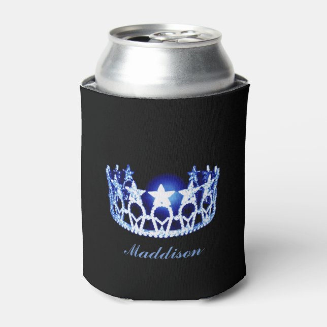 Miss USA Stil Crown Custom Can Cooler Dosenkühler (Kanne Vorderseite)