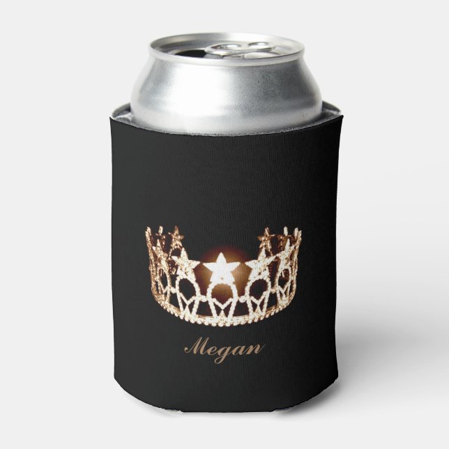 Miss USA Stil Crown Custom Can Cooler Dosenkühler (Kanne Vorderseite)