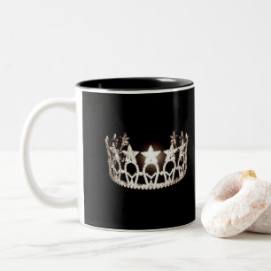 Miss USA Style Silver Crown Tasse