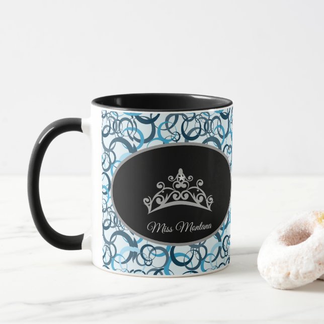 Miss USA Tiara Crown Tasse (Mit Donut)