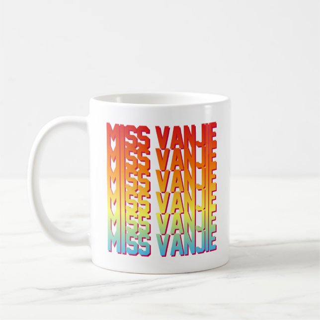 Miss Vanjie! Kaffeetasse (Links)