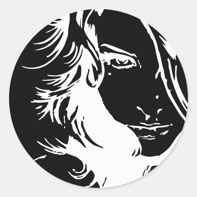 Miss you - Aufkleber (Vorderseite)