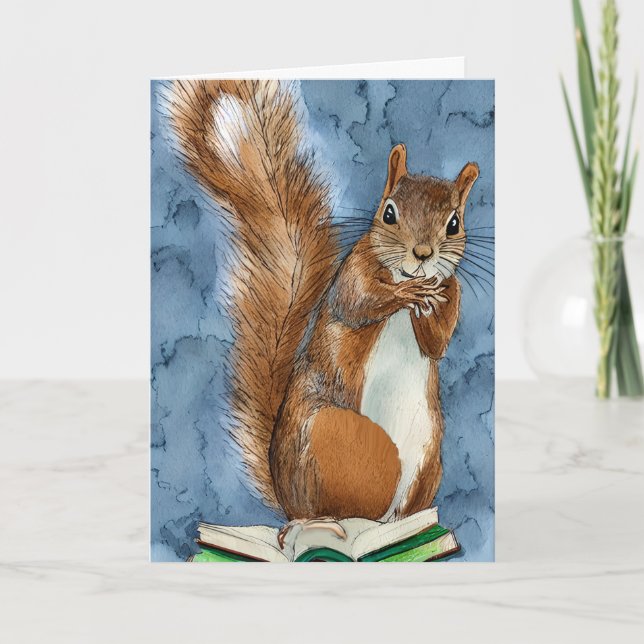 Miss You My Nutty Friend Karte (Vorderseite)