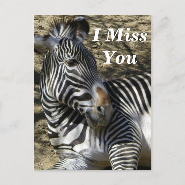Miss You_ Postkarte (Vorderseite)