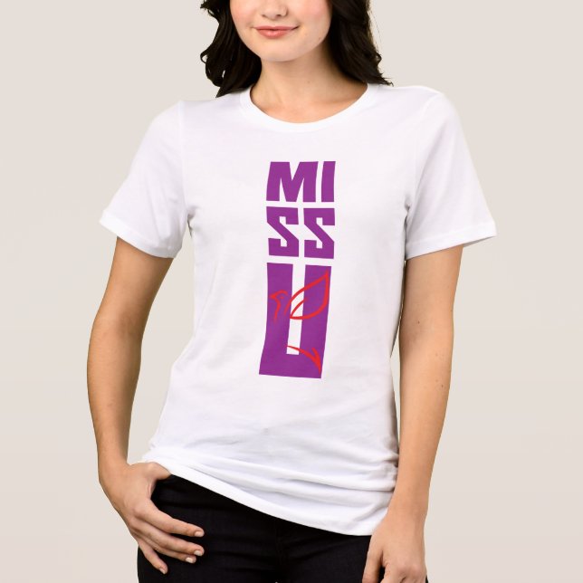 ''Miss You's Sentiment T - Shirt (Vorderseite)