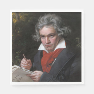 Missa Solemnis: Ludwig Beethoven Klassische Musik Serviette