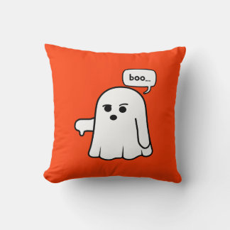 Missbilligung des Ghost-Boo-Wurfkissens Kissen