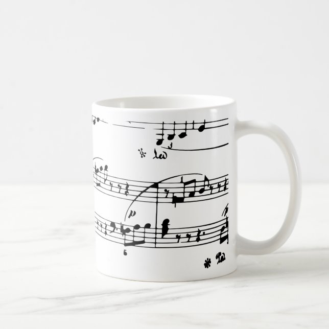 Missbrauch Hintergrund monochrome Teile Kaffeetasse (Rechts)