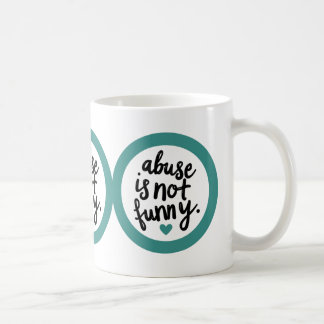 Missbrauch ist nicht lustig kaffeetasse