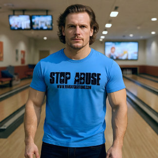 Missbrauch stoppen Tri-Blend shirt