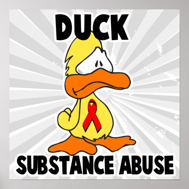 Missbrauch von Duck Substance Poster (Vorne)