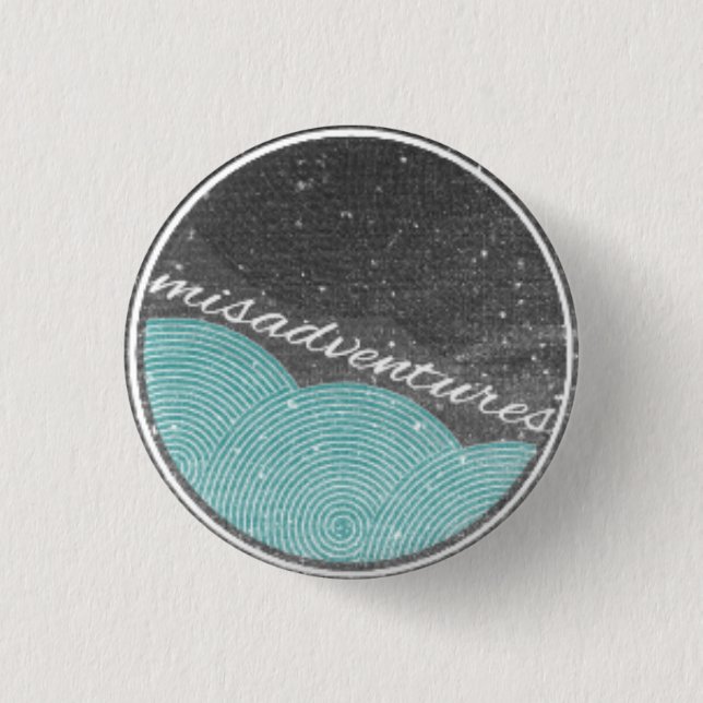 "Missgeschick-" Knopf Button (Vorderseite)
