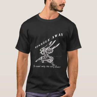 Missile Away Flight Brigade Rocket System Hawk Pat T-Shirt