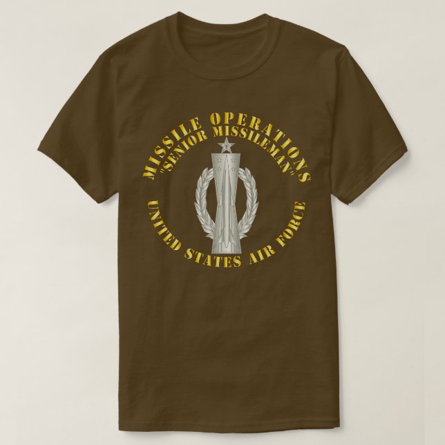 Missileman Senior T-Shirt (Design vorne)