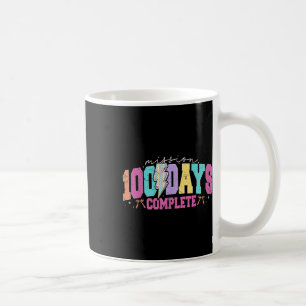 Mission 100 Tage abgeschlossen 100 Tage der Schule Kaffeetasse