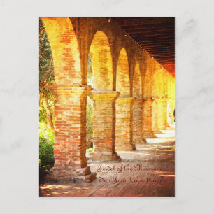 Mission Arches San Juan Capistrano Postkarte