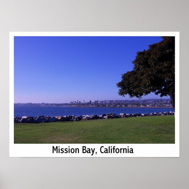Mission Bay, California Poster (Vorne)