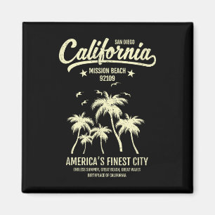 Mission Beach Ca 92109 Sommerurlaub San Diego C Magnet