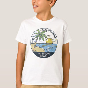 Mission Beach San Diego Kalifornien Vintage T-Shirt
