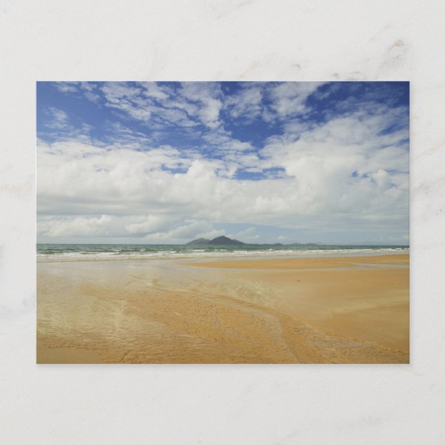 Mission Beach und Dunk Island Postkarte (Vorderseite)