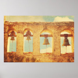 Mission Bells, San Juan Capistrano Poster