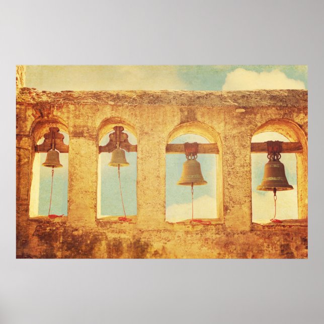 Mission Bells, San Juan Capistrano Poster (Vorne)