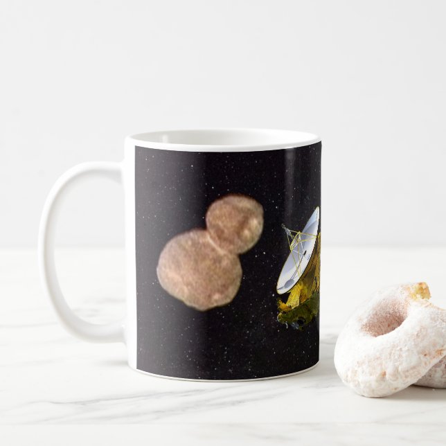 Mission der neuen Horizonte nach Ultima Thule Kaffeetasse (Mit Donut)