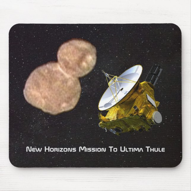 Mission der neuen Horizonte nach Ultima Thule Mousepad (Vorne)