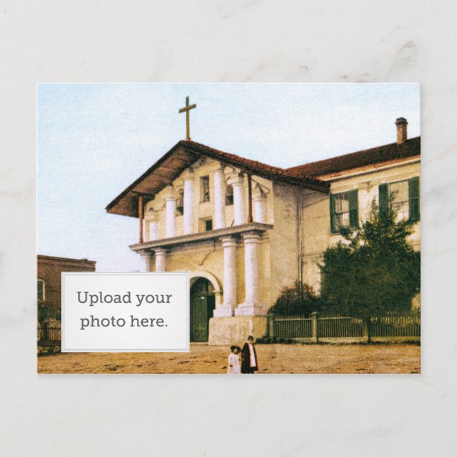 Mission Dolores 3 Postkarte (Vorderseite)