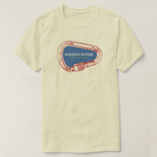 Mission Gorge San Diego Klettern Karabiner T-Shirt