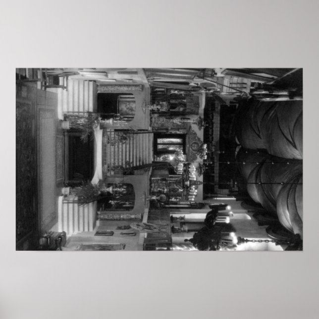 Mission Inn Interior Riverside, CA Fotograf Poster (Vorne)