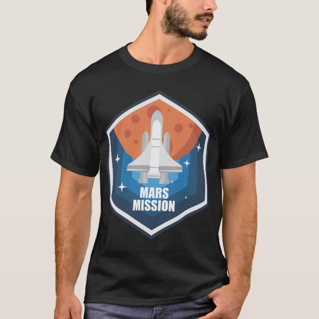 Mission Mars T-Shirt (Vorderseite)