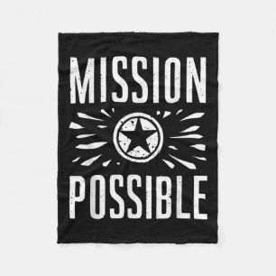 Mission Mögliche Motivierend Inspirationsschule Fleecedecke