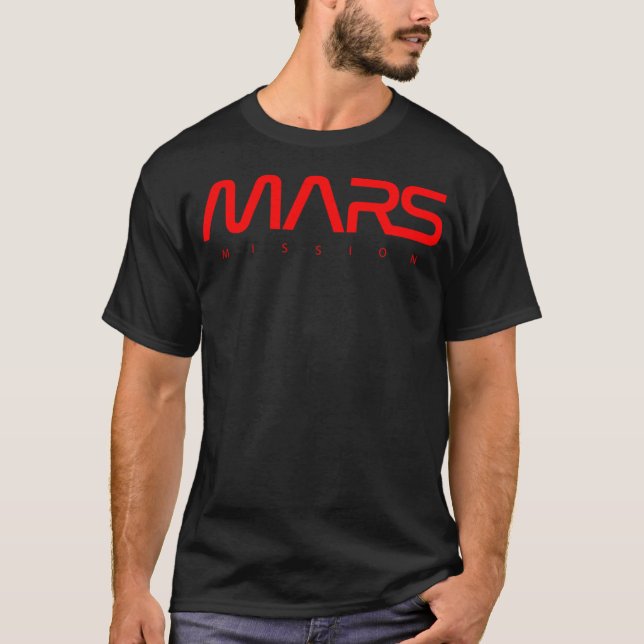 Mission Nasa Mars T-Shirt (Vorderseite)